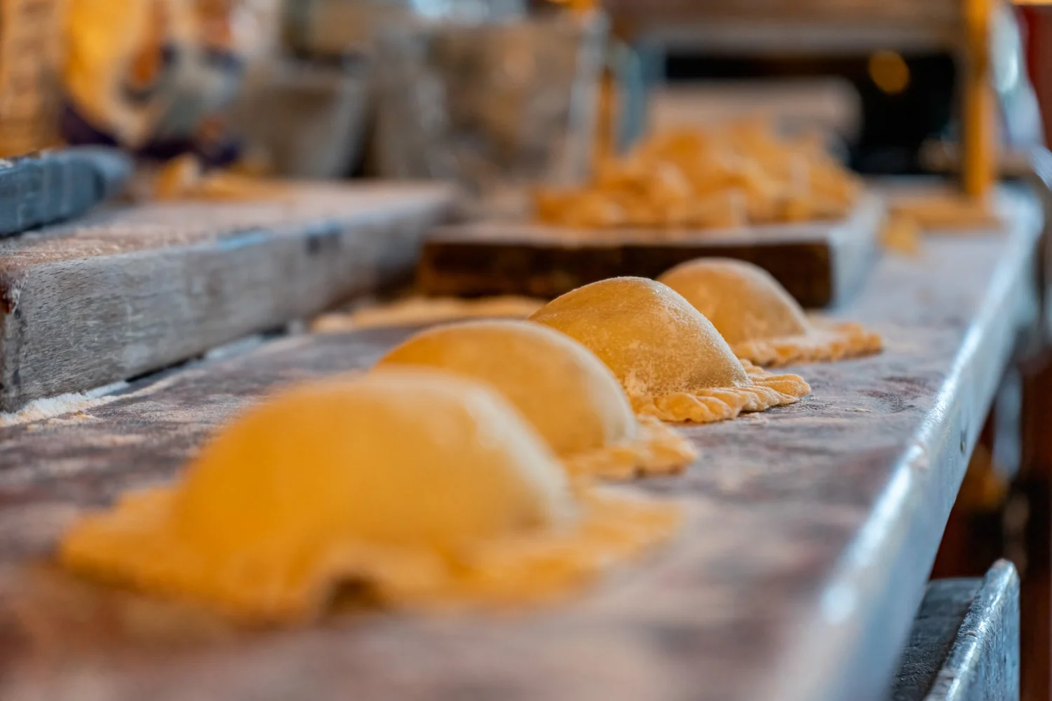 Ravioli preparation