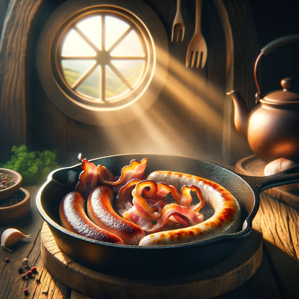 Cooking the Hobbit's Second Breakfast Skillet