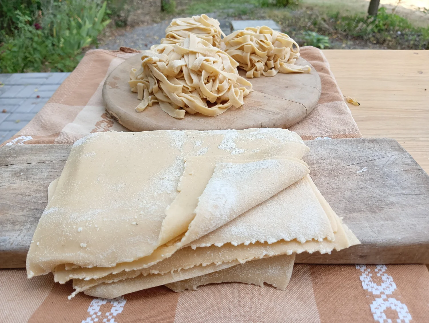Real homemade pasta