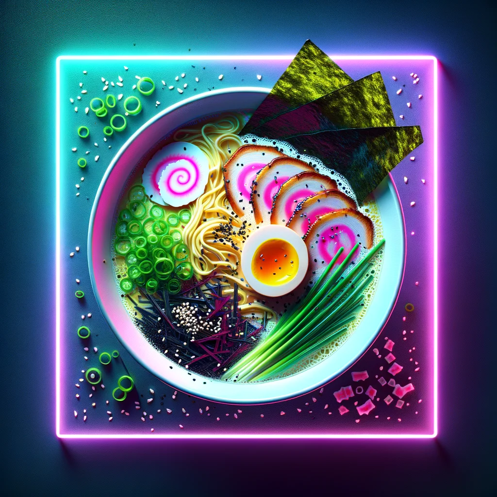 Cyberpunk Neon Ramen