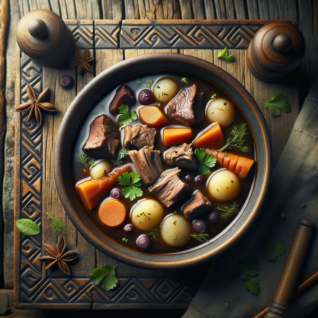 Viking's Thunderous Lamb Stew